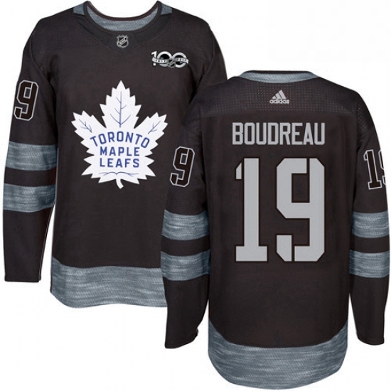 Mens Adidas Toronto Maple Leafs 19 Bruce Boudreau Authentic Black 1917 2017 100th Anniversary NHL Jersey Mens Adidas Toronto Maple Leafs 19 Bruce Boudreau Authentic Black 1917 2017 100th Anniversary NHL Jersey