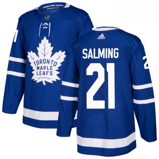 Mens Adidas Toronto Maple Leafs 21 Borje Salming Authentic Royal Blue Home NHL Jersey Mens Adidas Toronto Maple Leafs 21 Borje Salming Authentic Royal Blue Home NHL Jersey