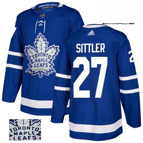 Mens Adidas Toronto Maple Leafs 27 Darryl Sittler Authentic Royal Blue Fashion Gold NHL Jersey Mens Adidas Toronto Maple Leafs 27 Darryl Sittler Authentic Royal Blue Fashion Gold NHL Jersey