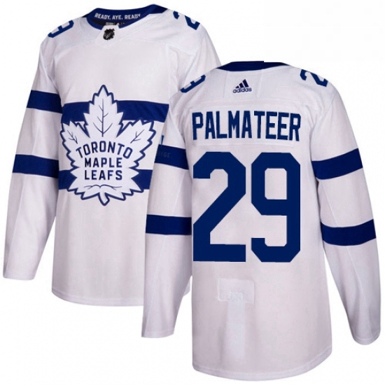 Mens Adidas Toronto Maple Leafs 29 Mike Palmateer Authentic White 2018 Stadium Series NHL Jersey Mens Adidas Toronto Maple Leafs 29 Mike Palmateer Authentic White 2018 Stadium Series NHL Jersey