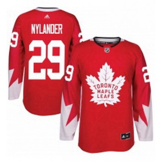 Mens Adidas Toronto Maple Leafs 29 William Nylander Premier Red Alternate NHL Jersey Mens Adidas Toronto Maple Leafs 29 William Nylander Premier Red Alternate NHL Jersey