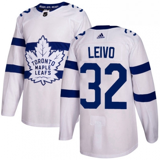 Mens Adidas Toronto Maple Leafs 32 Josh Leivo Authentic White 2018 Stadium Series NHL Jersey Mens Adidas Toronto Maple Leafs 32 Josh Leivo Authentic White 2018 Stadium Series NHL Jersey