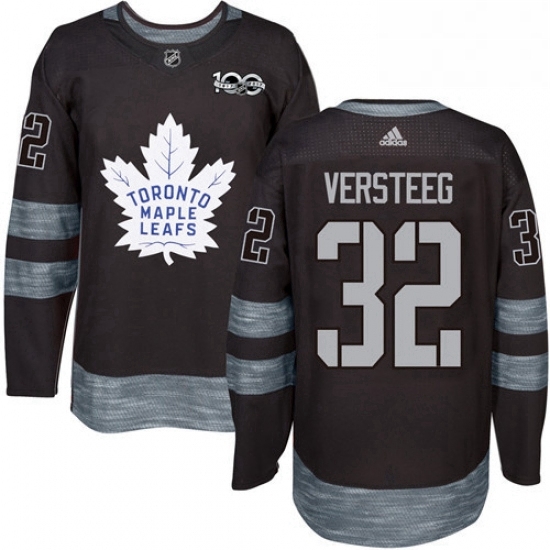 Mens Adidas Toronto Maple Leafs 32 Kris Versteeg Authentic Black 1917 2017 100th Anniversary NHL Jersey Mens Adidas Toronto Maple Leafs 32 Kris Versteeg Authentic Black 1917 2017 100th Anniversary NHL Jersey