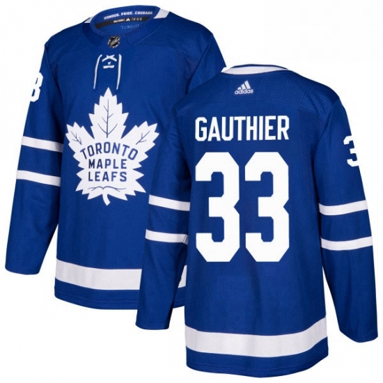 Mens Adidas Toronto Maple Leafs 33 Frederik Gauthier Authentic Royal Blue Home NHL Jersey Mens Adidas Toronto Maple Leafs 33 Frederik Gauthier Authentic Royal Blue Home NHL Jersey