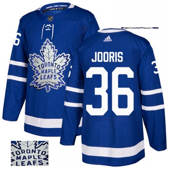 Mens Adidas Toronto Maple Leafs 36 Josh Jooris Authentic Royal Blue Fashion Gold NHL Jersey Mens Adidas Toronto Maple Leafs 36 Josh Jooris Authentic Royal Blue Fashion Gold NHL Jersey