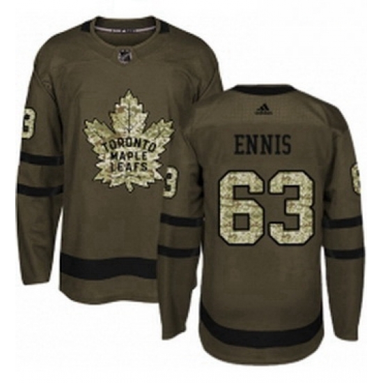 Mens Adidas Toronto Maple Leafs 63 Tyler Ennis Authentic Green Salute to Service NHL Jersey Mens Adidas Toronto Maple Leafs 63 Tyler Ennis Authentic Green Salute to Service NHL Jersey
