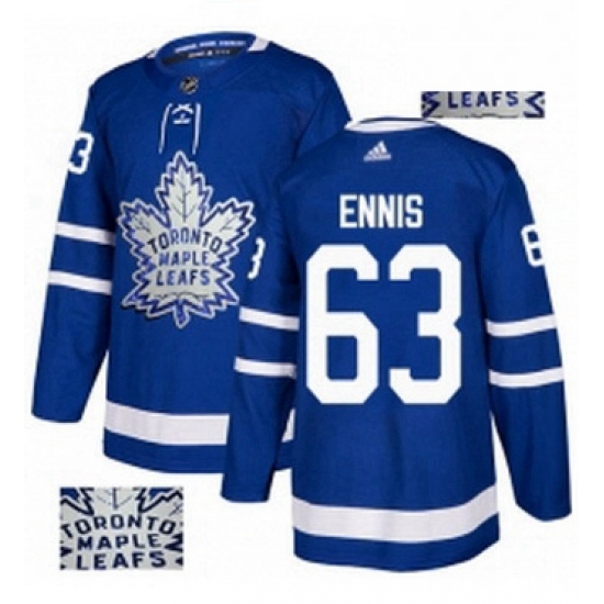 Mens Adidas Toronto Maple Leafs 63 Tyler Ennis Authentic Royal Blue Fashion Gold NHL Jersey Mens Adidas Toronto Maple Leafs 63 Tyler Ennis Authentic Royal Blue Fashion Gold NHL Jersey