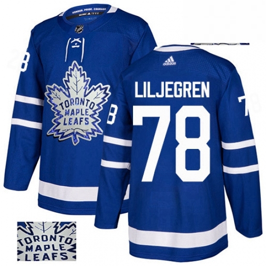 Mens Adidas Toronto Maple Leafs 78 Timothy Liljegren Authentic Royal Blue Fashion Gold NHL Jersey Mens Adidas Toronto Maple Leafs 78 Timothy Liljegren Authentic Royal Blue Fashion Gold NHL Jersey