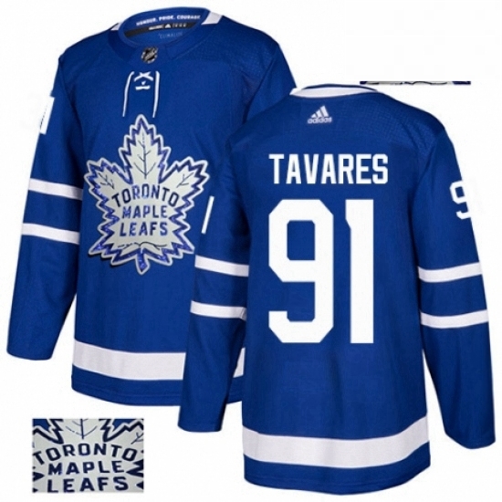 Mens Adidas Toronto Maple Leafs 91 John Tavares Authentic Royal Blue Fashion Gold NHL Jersey Mens Adidas Toronto Maple Leafs 91 John Tavares Authentic Royal Blue Fashion Gold NHL Jersey