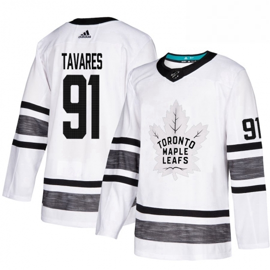 Mens Adidas Toronto Maple Leafs 91 John Tavares White 2019 All Star Game Parley Authentic Stitched NHL Jersey Mens Adidas Toronto Maple Leafs 91 John Tavares White 2019 All Star Game Parley Authentic Stitched NHL Jersey
