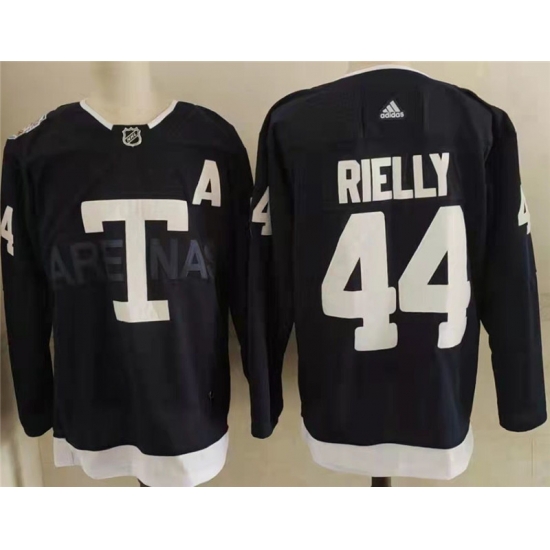 Men's Toronto Maple Leafs 44 Morgan Rielly Navy 2022 NHL Heritage Classic Adidas Jersey Men's Toronto Maple Leafs 44 Morgan Rielly Navy 2022 NHL Heritage Classic Adidas Jersey