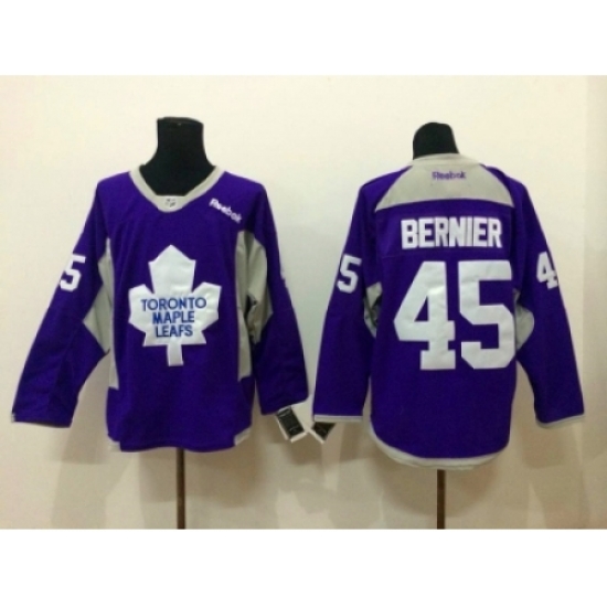 NHL Toronto Maple Leafs #45 bernier purple Jerseys NHL Toronto Maple Leafs #45 bernier purple Jerseys