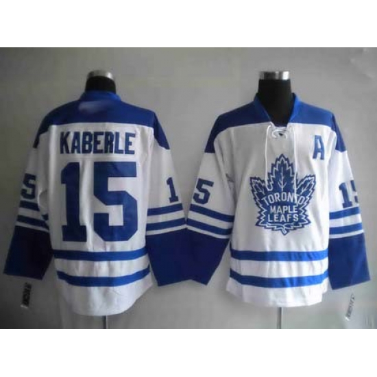 Pittaburgh Toronto Maple Leafs 15 KABERLE WHITE Pittaburgh Toronto Maple Leafs 15 KABERLE WHITE