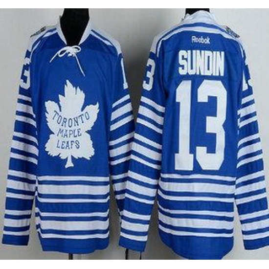 Toronto Maple Leafs 13 Mats Sundin 2014 Winter Classic Blue NHL Jersey Toronto Maple Leafs 13 Mats Sundin 2014 Winter Classic Blue NHL Jersey