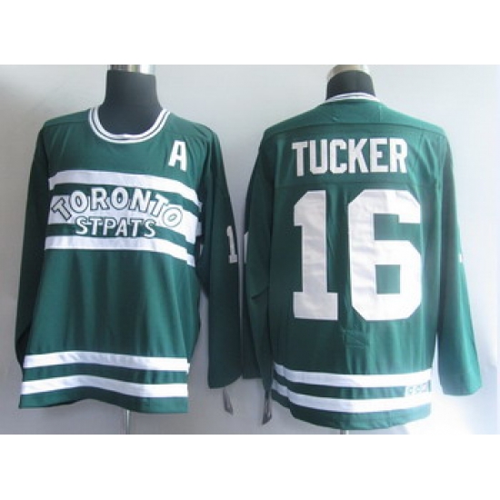 Toronto Maple Leafs 16 Tucker Green Jerseys CCM Toronto Maple Leafs 16 Tucker Green Jerseys CCM