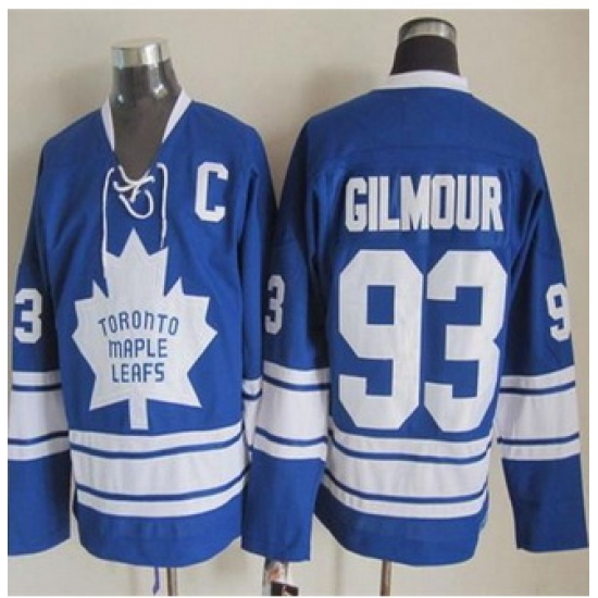 Toronto Maple Leafs #93 Doug Gilmour Blue CCM Throwback Third Stitched NHL Jersey Toronto Maple Leafs #93 Doug Gilmour Blue CCM Throwback Third Stitched NHL Jersey
