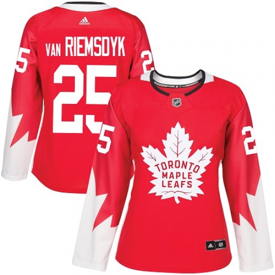 Maple Leafs #25 James Van Riemsdyk Red Alternate Womens Stitched NHL Jersey Maple Leafs #25 James Van Riemsdyk Red Alternate Womens Stitched NHL Jersey