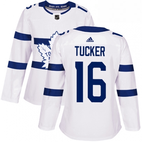 Womens Adidas Toronto Maple Leafs 16 Darcy Tucker Authentic White 2018 Stadium Series NHL Jersey Womens Adidas Toronto Maple Leafs 16 Darcy Tucker Authentic White 2018 Stadium Series NHL Jersey