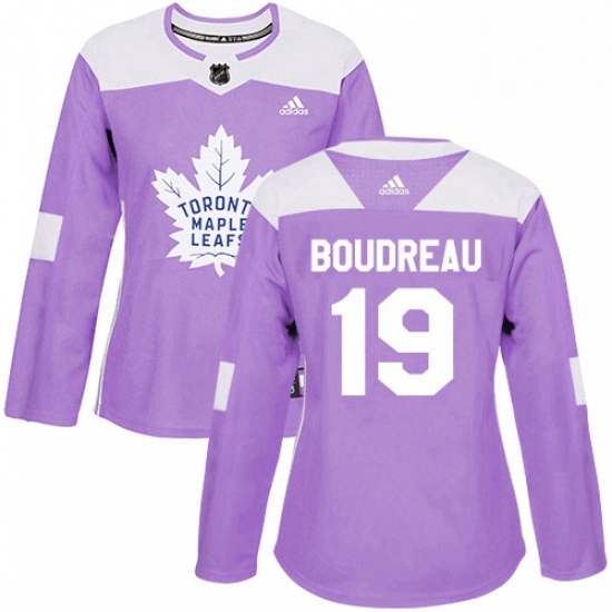 Womens Adidas Toronto Maple Leafs 19 Bruce Boudreau Authentic Purple Fights Cancer Practice NHL Jersey Womens Adidas Toronto Maple Leafs 19 Bruce Boudreau Authentic Purple Fights Cancer Practice NHL Jersey