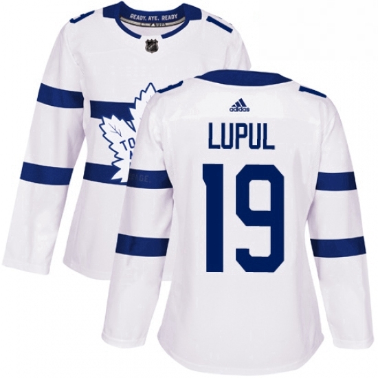 Womens Adidas Toronto Maple Leafs 19 Joffrey Lupul Authentic White 2018 Stadium Series NHL Jersey Womens Adidas Toronto Maple Leafs 19 Joffrey Lupul Authentic White 2018 Stadium Series NHL Jersey