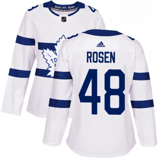 Womens Adidas Toronto Maple Leafs 48 Calle Rosen Authentic White 2018 Stadium Series NHL Jersey Womens Adidas Toronto Maple Leafs 48 Calle Rosen Authentic White 2018 Stadium Series NHL Jersey