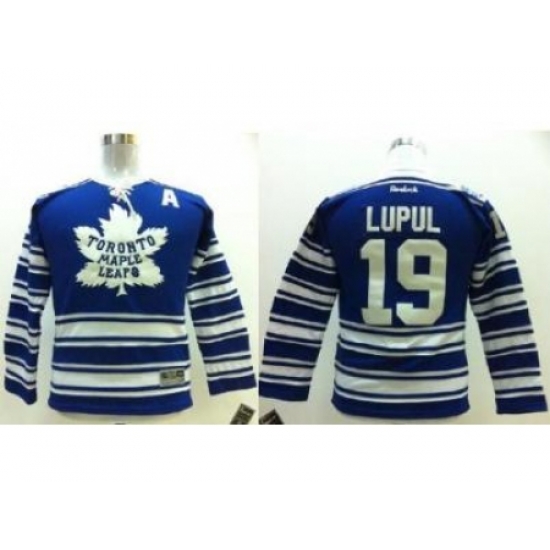 Kids Toronto Maple Leafs 19 Joffrey Lupul 2014 Winter Classic Blue NHL Jersey Kids Toronto Maple Leafs 19 Joffrey Lupul 2014 Winter Classic Blue NHL Jersey