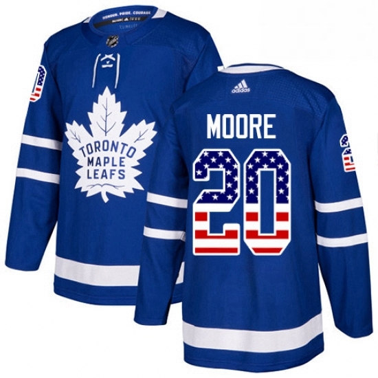 Youth Adidas Toronto Maple Leafs 20 Dominic Moore Authentic Royal Blue USA Flag Fashion NHL Jersey Youth Adidas Toronto Maple Leafs 20 Dominic Moore Authentic Royal Blue USA Flag Fashion NHL Jersey