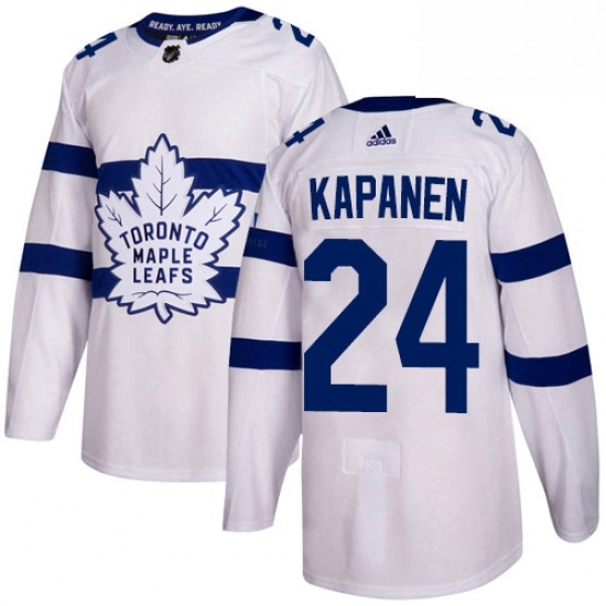 Youth Adidas Toronto Maple Leafs 24 Kasperi Kapanen Authentic White 2018 Stadium Series NHL Jersey Youth Adidas Toronto Maple Leafs 24 Kasperi Kapanen Authentic White 2018 Stadium Series NHL Jersey