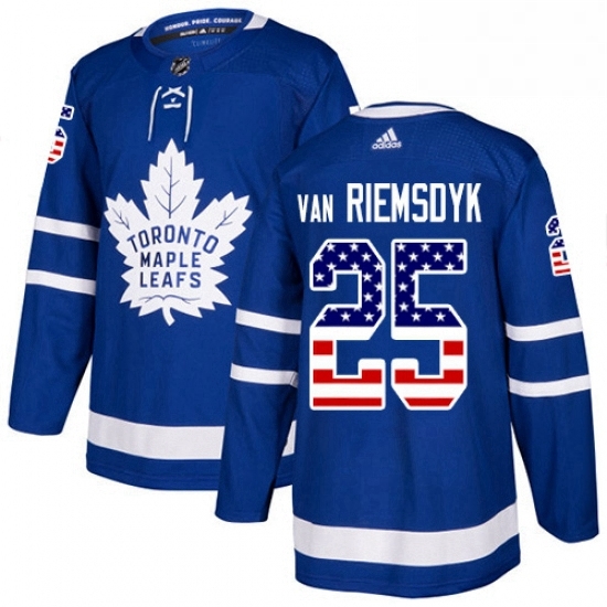 Youth Adidas Toronto Maple Leafs 25 James Van Riemsdyk Authentic Royal Blue USA Flag Fashion NHL Jersey Youth Adidas Toronto Maple Leafs 25 James Van Riemsdyk Authentic Royal Blue USA Flag Fashion NHL Jersey