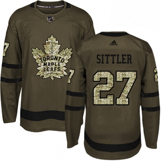 Youth Adidas Toronto Maple Leafs 27 Darryl Sittler Authentic Green Salute to Service NHL Jersey Youth Adidas Toronto Maple Leafs 27 Darryl Sittler Authentic Green Salute to Service NHL Jersey