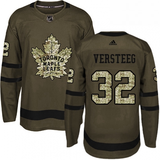 Youth Adidas Toronto Maple Leafs 32 Kris Versteeg Authentic Green Salute to Service NHL Jersey Youth Adidas Toronto Maple Leafs 32 Kris Versteeg Authentic Green Salute to Service NHL Jersey