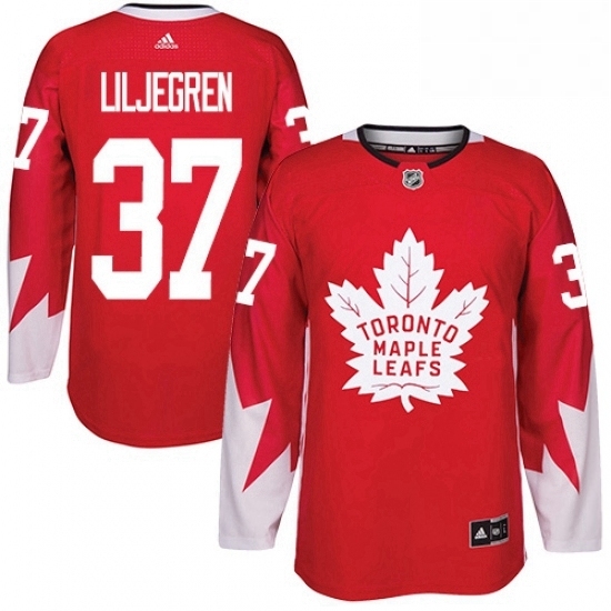 Youth Adidas Toronto Maple Leafs 37 Timothy Liljegren Authentic Red Alternate NHL Jersey Youth Adidas Toronto Maple Leafs 37 Timothy Liljegren Authentic Red Alternate NHL Jersey