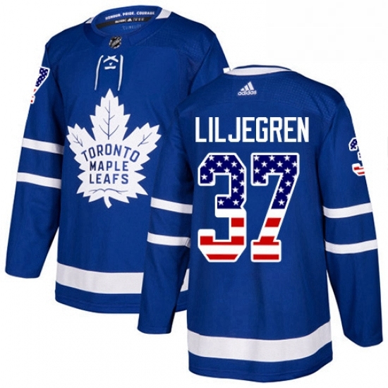 Youth Adidas Toronto Maple Leafs 37 Timothy Liljegren Authentic Royal Blue USA Flag Fashion NHL Jersey Youth Adidas Toronto Maple Leafs 37 Timothy Liljegren Authentic Royal Blue USA Flag Fashion NHL Jersey