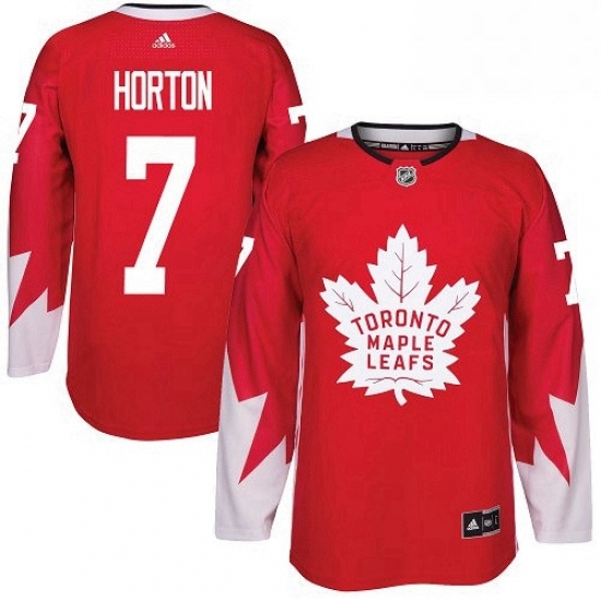 Youth Adidas Toronto Maple Leafs 7 Tim Horton Authentic Red Alternate NHL Jersey Youth Adidas Toronto Maple Leafs 7 Tim Horton Authentic Red Alternate NHL Jersey