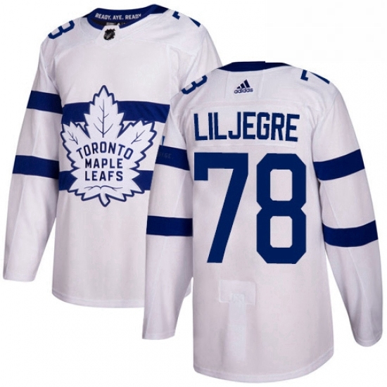 Youth Adidas Toronto Maple Leafs 78 Timothy Liljegren Authentic White 2018 Stadium Series NHL Jersey Youth Adidas Toronto Maple Leafs 78 Timothy Liljegren Authentic White 2018 Stadium Series NHL Jersey