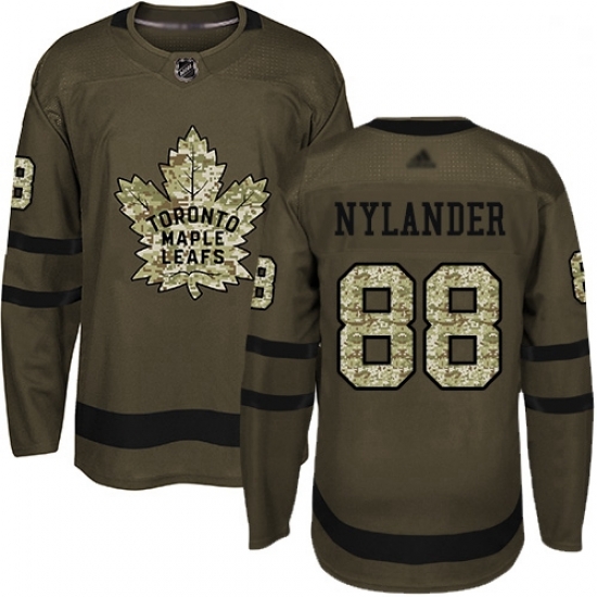Youth Maple Leafs 88 William Nylander Green Salute to Service Stitched Hockey Jersey Youth Maple Leafs 88 William Nylander Green Salute to Service Stitched Hockey Jersey