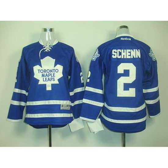 Youth Toronto Maple Leafs #2 SCHENN Blue jerseys Youth Toronto Maple Leafs #2 SCHENN Blue jerseys