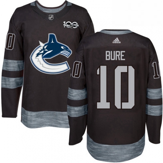 Mens Adidas Vancouver Canucks 10 Pavel Bure Authentic Black 1917 2017 100th Anniversary NHL Jersey Mens Adidas Vancouver Canucks 10 Pavel Bure Authentic Black 1917 2017 100th Anniversary NHL Jersey