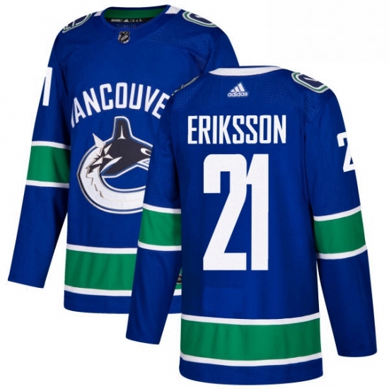 Mens Adidas Vancouver Canucks 21 Loui Eriksson Premier Blue Home NHL Jersey Mens Adidas Vancouver Canucks 21 Loui Eriksson Premier Blue Home NHL Jersey