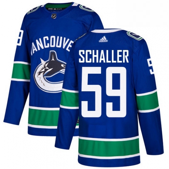 Mens Adidas Vancouver Canucks 59 Tim Schaller Authentic Blue Home NHL Jersey Mens Adidas Vancouver Canucks 59 Tim Schaller Authentic Blue Home NHL Jersey