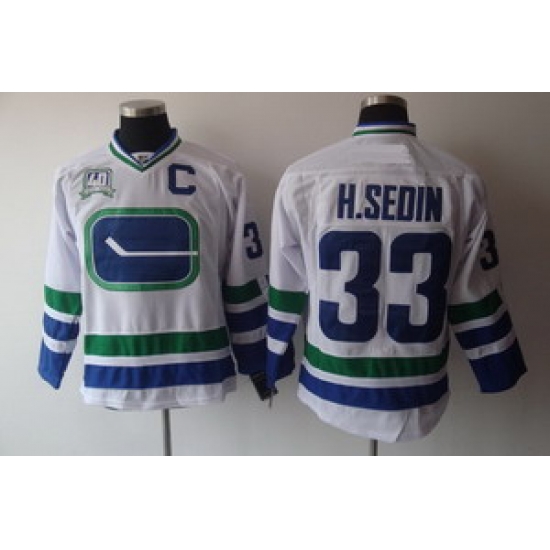 Vancouver Canucks 33 H.Sedin hockey Jersey C patch Vancouver Canucks 33 H.Sedin hockey Jersey C patch