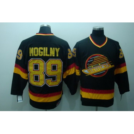 Vancouver Canucks 89 Mogilny Black Jerseys Vancouver Canucks 89 Mogilny Black Jerseys