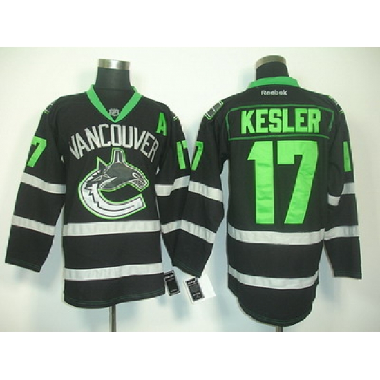nhl vancouver canucks #17 kesler black A patch nhl vancouver canucks #17 kesler black A patch