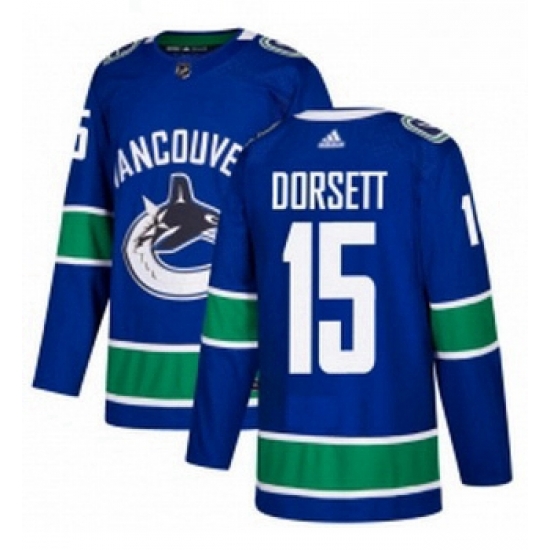 Youth Adidas Vancouver Canucks 15 Derek Dorsett Premier Blue Home NHL Jersey Youth Adidas Vancouver Canucks 15 Derek Dorsett Premier Blue Home NHL Jersey
