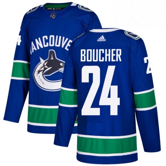 Youth Adidas Vancouver Canucks 24 Reid Boucher Authentic Blue Home NHL Jersey Youth Adidas Vancouver Canucks 24 Reid Boucher Authentic Blue Home NHL Jersey