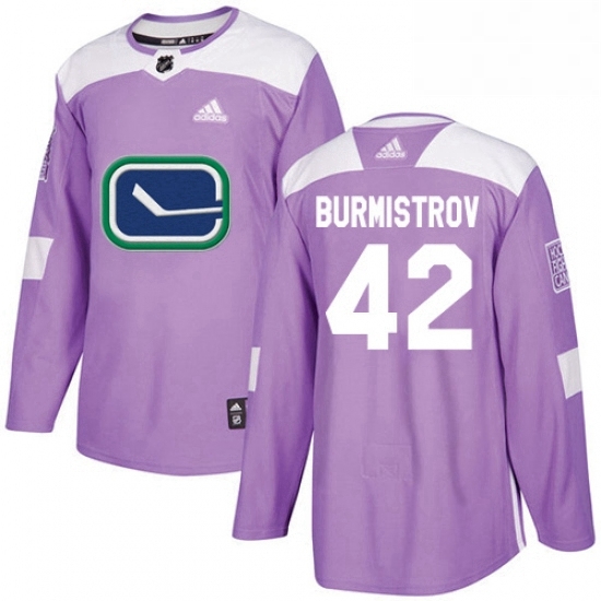 Youth Adidas Vancouver Canucks 42 Alex Burmistrov Authentic Purple Fights Cancer Practice NHL Jersey Youth Adidas Vancouver Canucks 42 Alex Burmistrov Authentic Purple Fights Cancer Practice NHL Jersey
