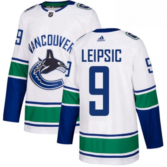 Youth Adidas Vancouver Canucks 9 Brendan Leipsic Authentic White Away NHL Jerse Youth Adidas Vancouver Canucks 9 Brendan Leipsic Authentic White Away NHL Jerse