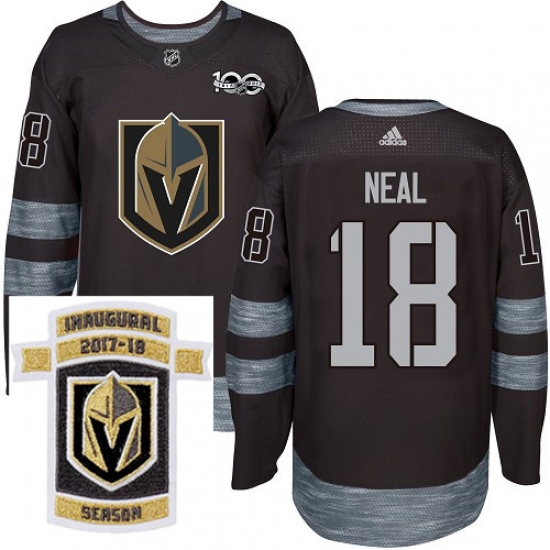 Adidas Golden Knights #18 James Neal Black 1917 2017 100th Anniversary Stitched NHL Inaugural Season Patch Jersey Adidas Golden Knights #18 James Neal Black 1917 2017 100th Anniversary Stitched NHL Inaugural Season Patch Jersey