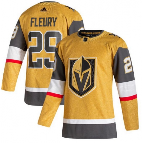 Men Vegas Golden Knights 29 Marc Andre Fleury Gold 2020 21 Adidas Jersey Men Vegas Golden Knights 29 Marc Andre Fleury Gold 2020 21 Adidas Jersey