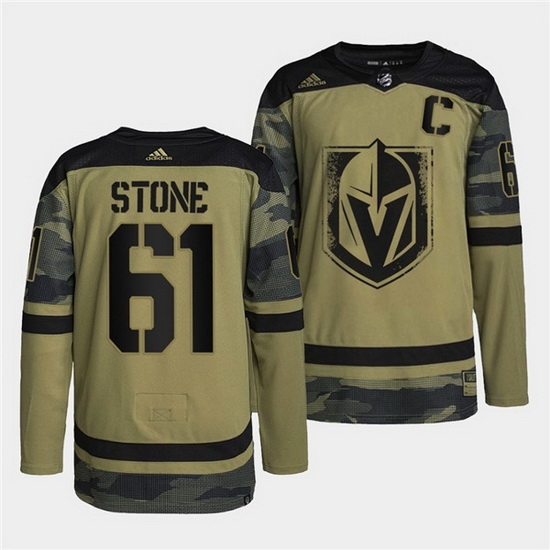 Men Vegas Golden Knights 61 Mark Stone 2022 Camo Military Appreciation Night Stitched jersey Men Vegas Golden Knights 61 Mark Stone 2022 Camo Military Appreciation Night Stitched jersey